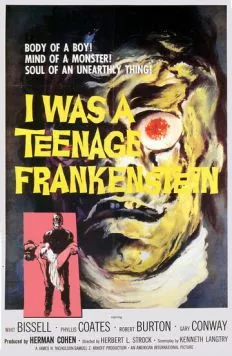 Я был молодым Франкенштейном / I Was a Teenage Frankenstein (1957) фильм скачать через торрент в хорошем качестве