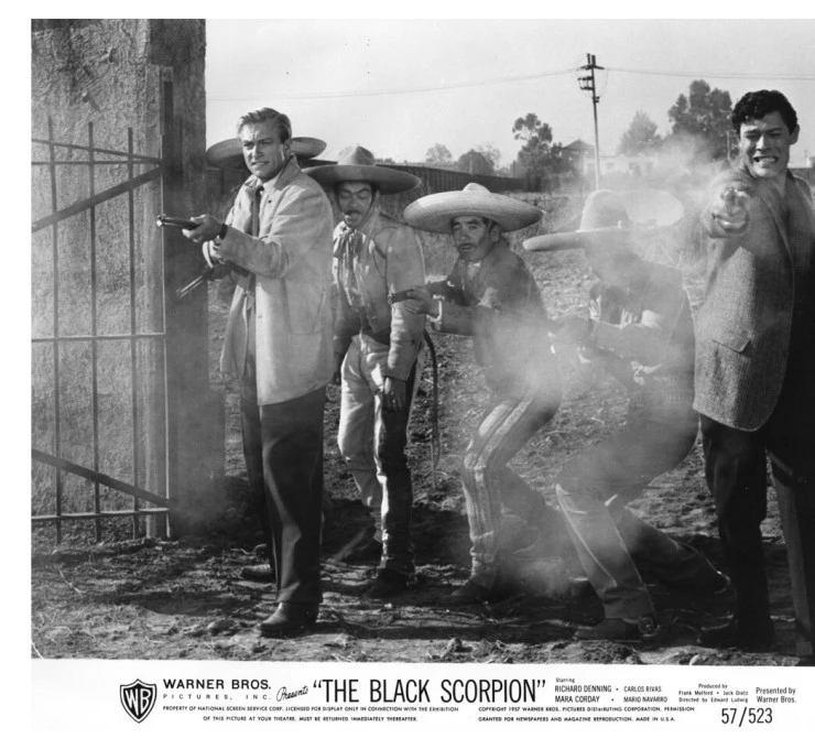 Чёрный скорпион (1957) в хорошем качестве через торрент Чёрный скорпион (1957) фильм в хорошем качестве через торрент