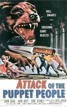 Нападение людей-кукол / Attack of the Puppet People (1958) фильм скачать через торрент в хорошем качестве