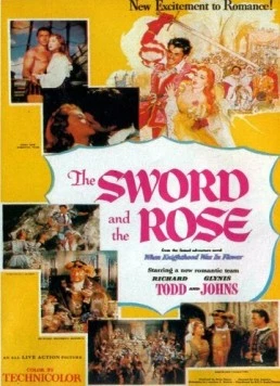 Меч и роза / The Sword and the Rose (1953) фильм скачать через торрент в хорошем качестве