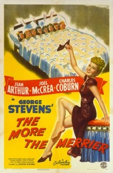 Чем больше, тем веселее / The More the Merrier (1943) фильм скачать через торрент в хорошем качестве