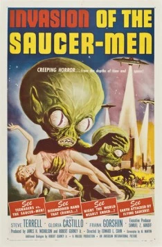 Вторжение обитателей летающих тарелок / Invasion of the Saucer Men (1957) фильм скачать через торрент в хорошем качестве