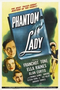 Леди-призрак / Phantom Lady (1944) фильм скачать через торрент в хорошем качестве
