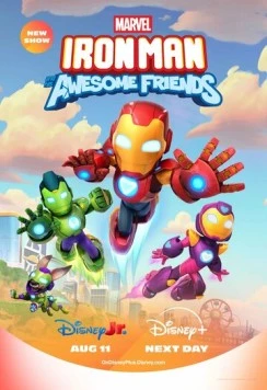 Железный человек и его невероятные друзья / Iron Man and His Awesome Friends (2024) сериал мультфильм скачать через торрент в хорошем качестве