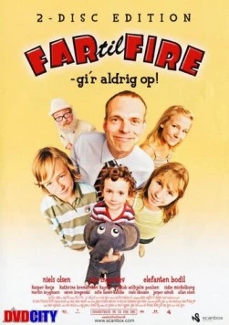 Отец четверых: Никогда не сдаваться / Far til fire gi'r aldrig op (2005) фильм скачать через торрент в хорошем качестве