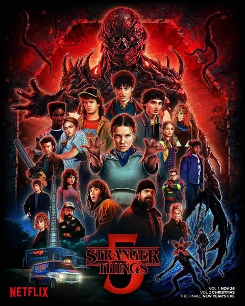 Очень странные дела 5 / Stranger Things (2025) cериал скачать через торрент в хорошем качестве